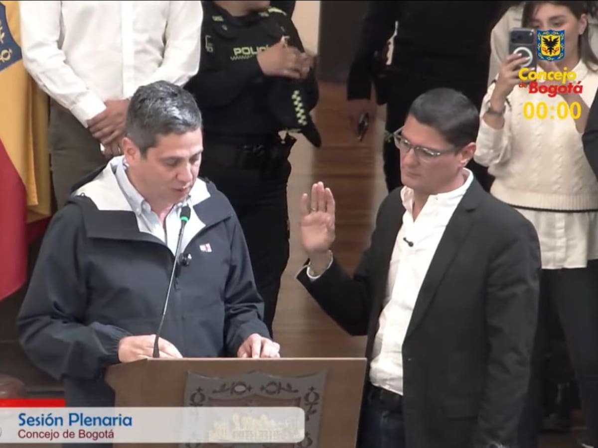 ‘Papo’ Amín es el nuevo presidente del Concejo de Bogotá