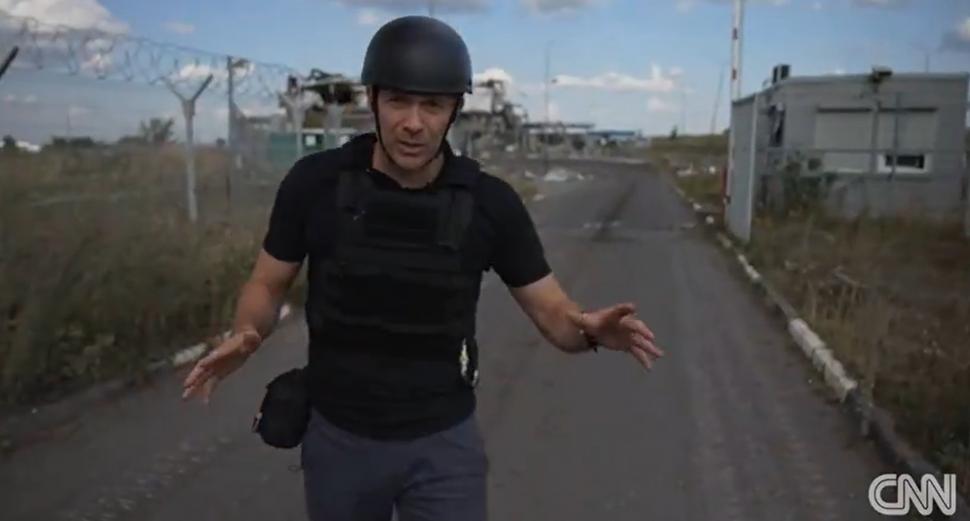 Nick Paton Walsh. I Foto: Video CNN.