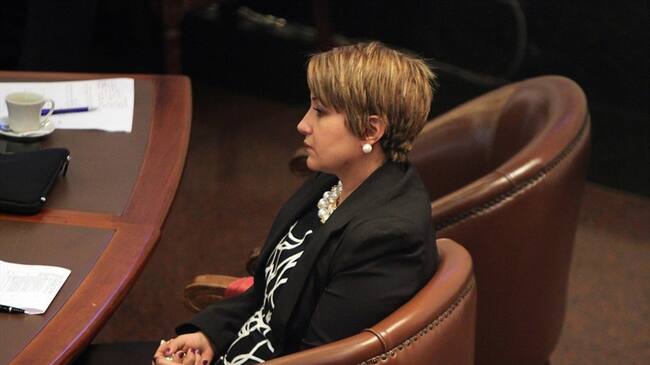 Nelcy Tirado Chacón y Hernando Barón Ayala hacían parte de la Unidad de Trabajo Legislativo (UTL) de la exrepresentante Tatiana Cabello Flórez. Foto: Colprensa