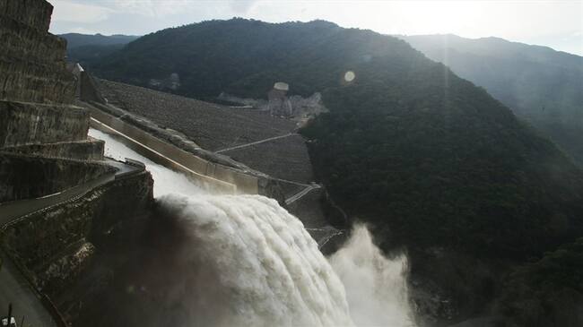 Hidroituango. Foto: Colprensa.