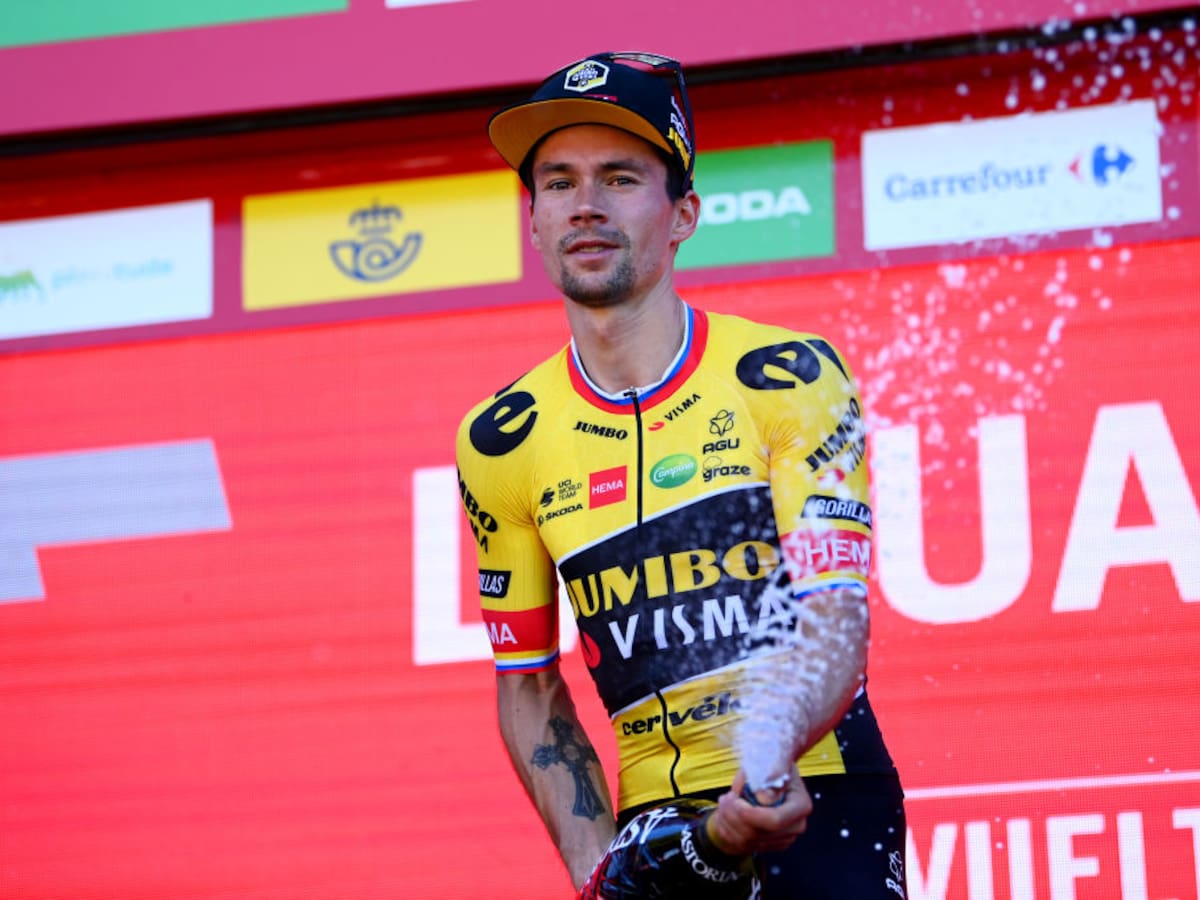 Primoz Roglic ganó la cuarta etapa de la Vuelta a España y se viste de líder
