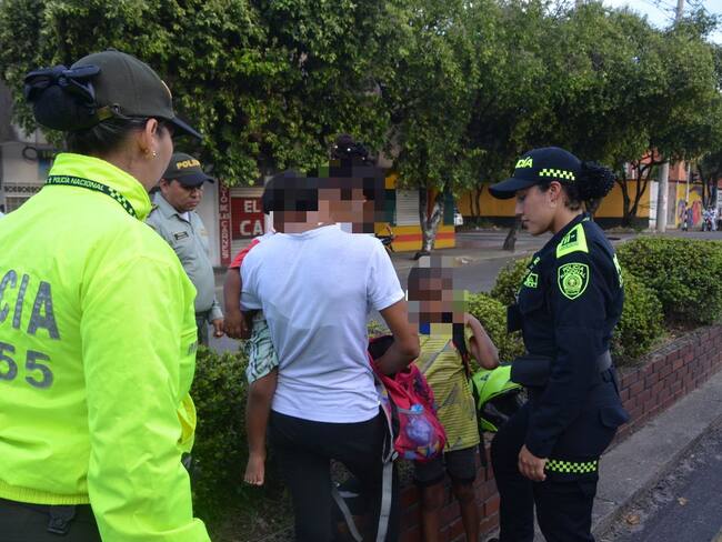 Menores en mendicidad