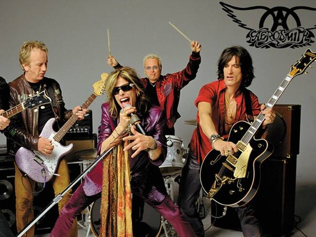 La legendaria banda Aerosmith visitará Bogotá por tercera y última vez el próximo 29 de septiembre. Foto: Colprensa