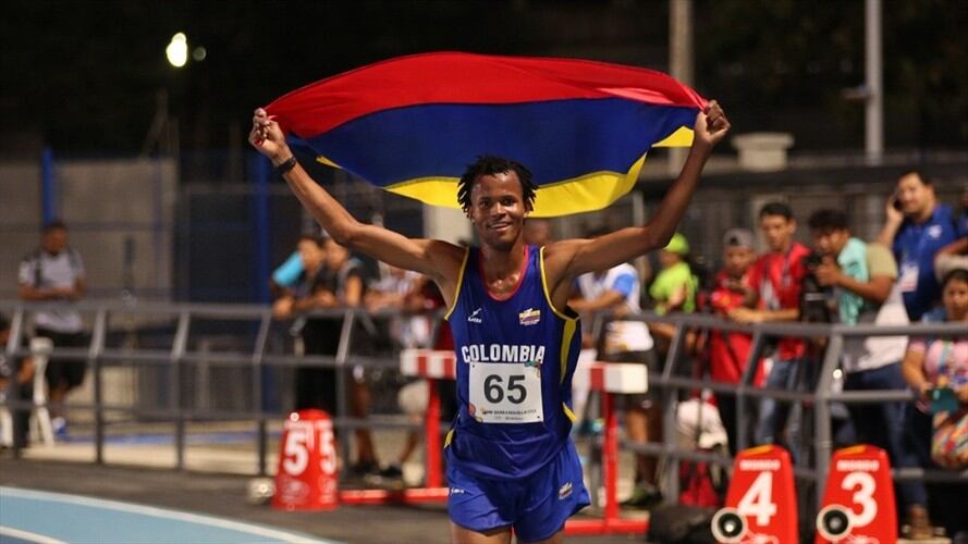 Carlos Sanmartín explicó en Sigue La W que un taxista se llevó dos maletas, una con todas las cosas que trajo de los Olímpicos. . Foto: Twitter: @OlimpicoCol