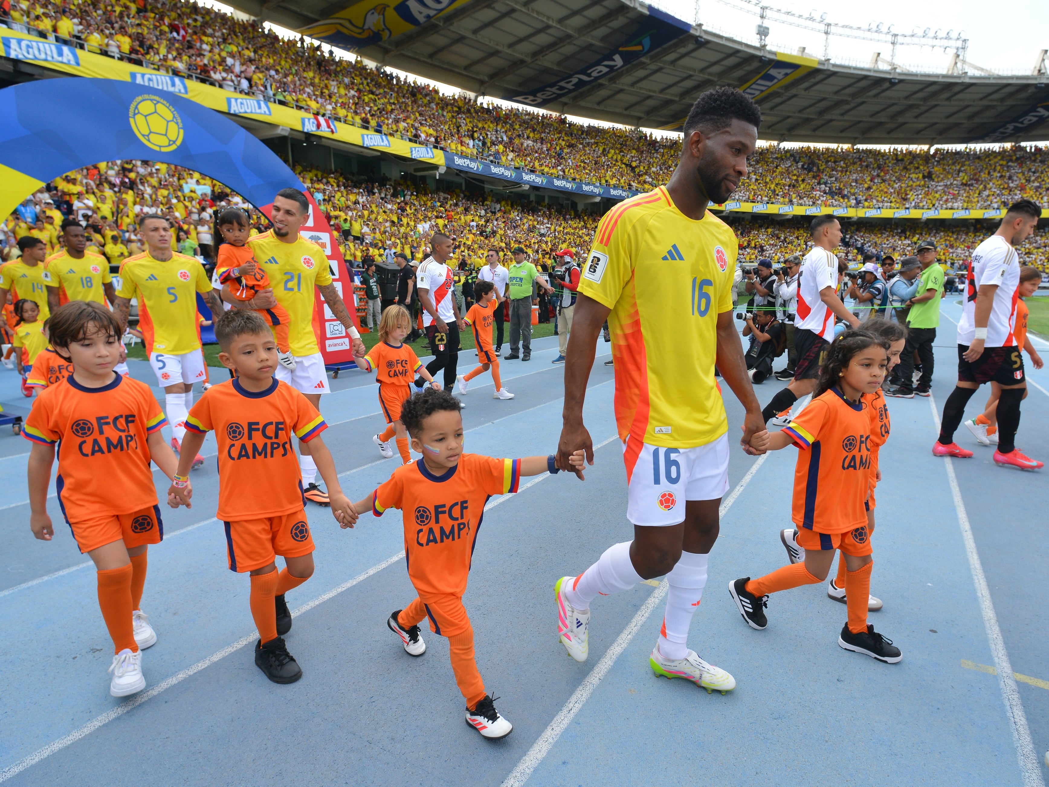 Jefferson Lerma, volante de la Selección Colombia. (Photo by Gabriel Aponte/Getty Images)