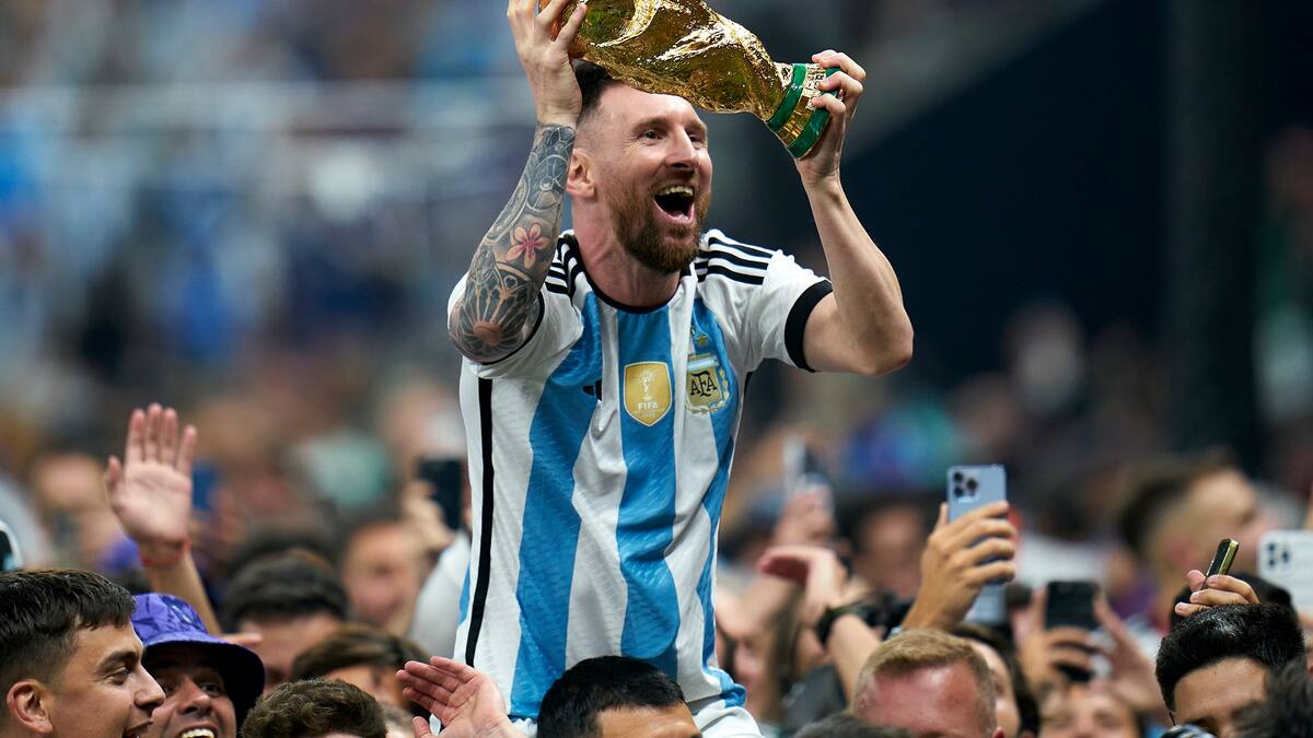Video: así levantó Messi y Argentina la Copa del Mundo