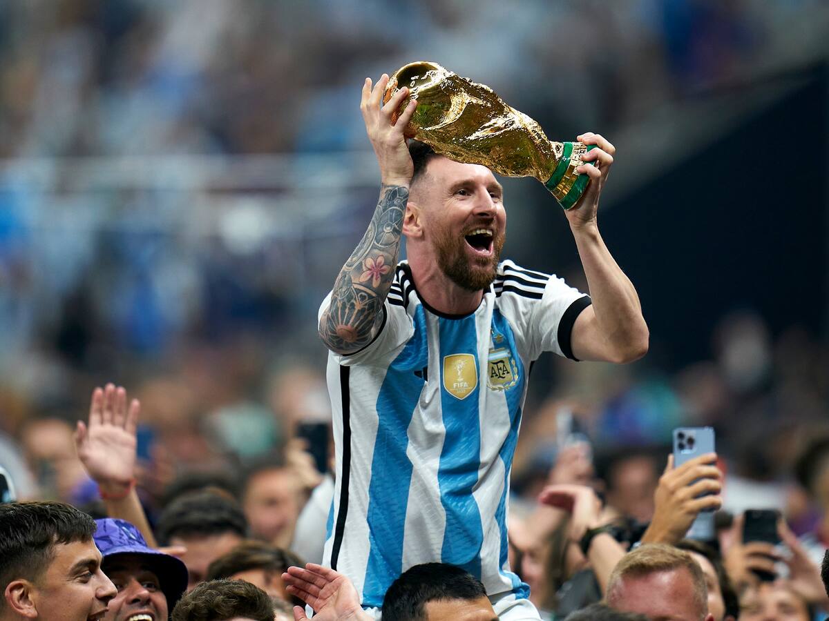 Video: así levantó Messi y Argentina la Copa del Mundo
