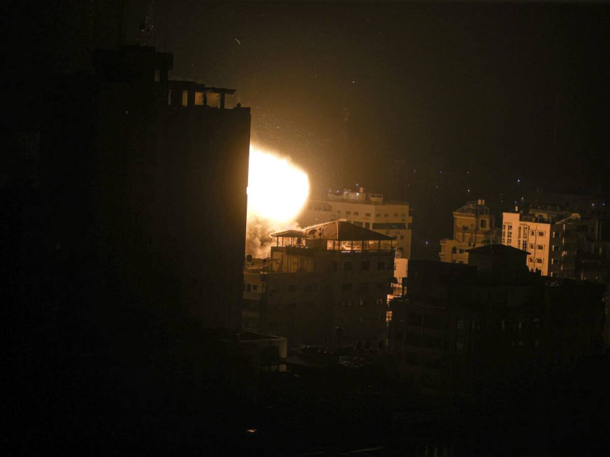 El ejército israelí lanzó ataques contra objetivos de Hamás en Gaza