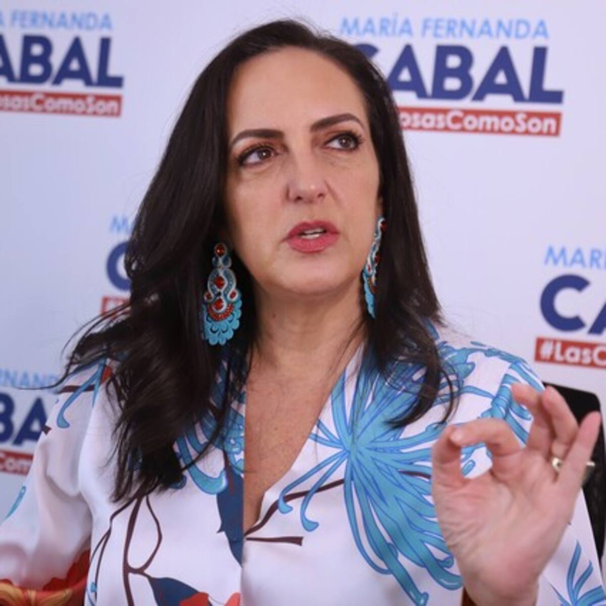 María Fernanda Cabal ha recibido coqueteos para ser la vicepresidenta de Alejandro Char
