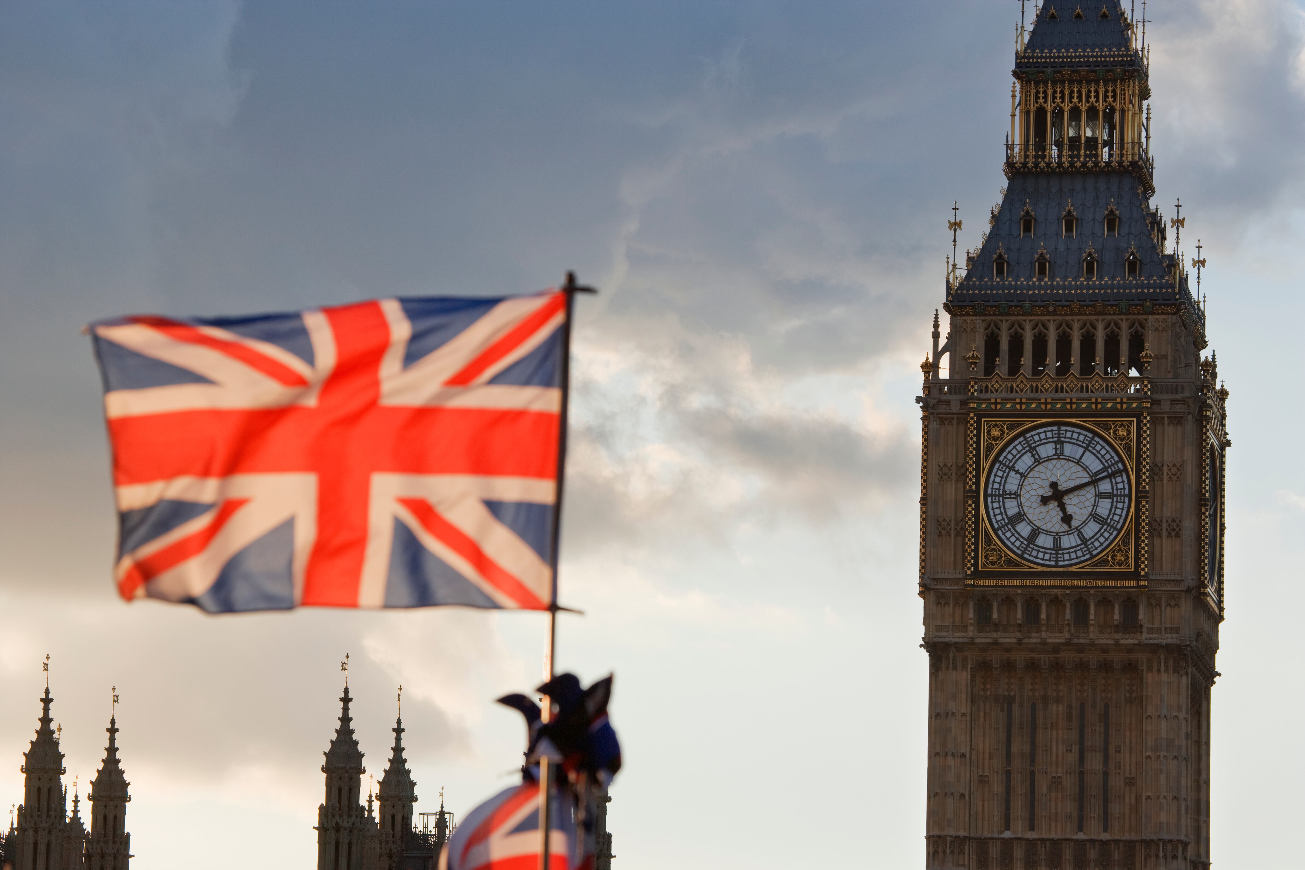 Bandera Reino Unido. Foto: TravelpixLtd vía Getty Images. 