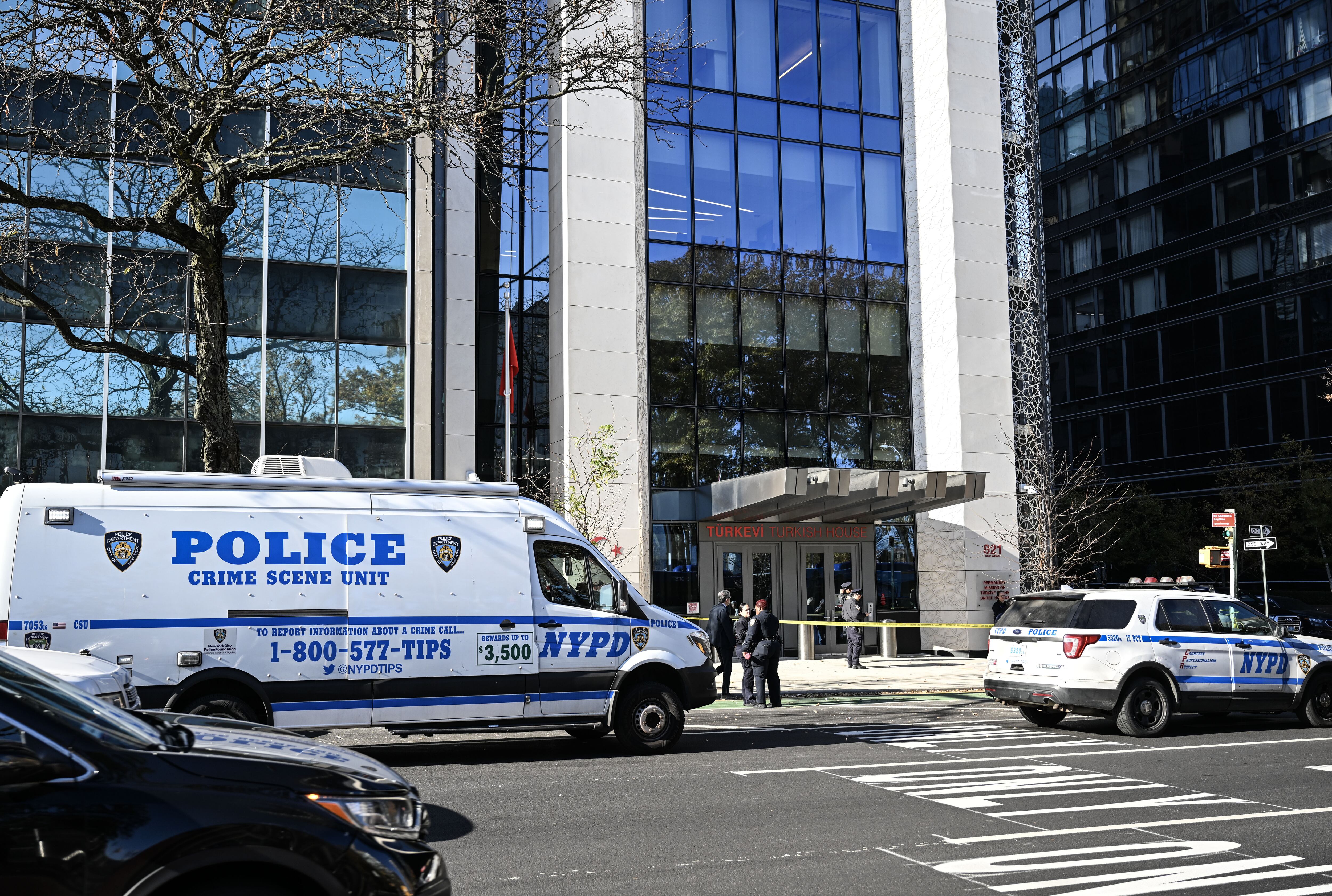 Policia en Nueva York. FOTO: Fatih Aktas/Anadolu via Getty Images
