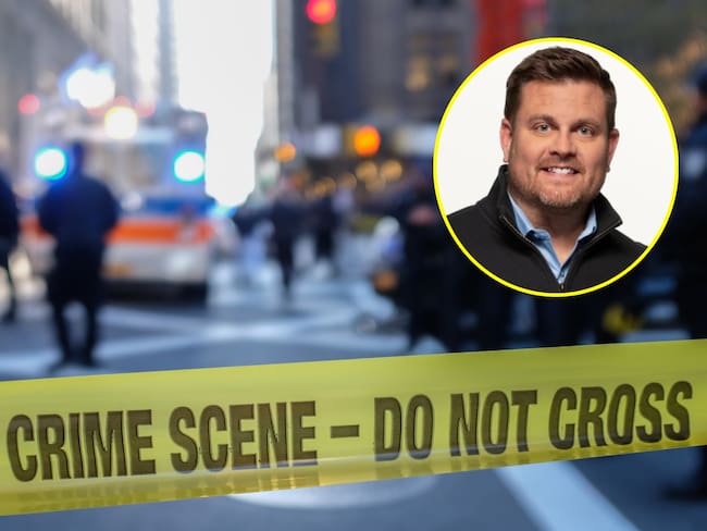 Escena del crimen. I Foto: Getty Images. Brian Thompson. I Foto: Unitedhealthcare