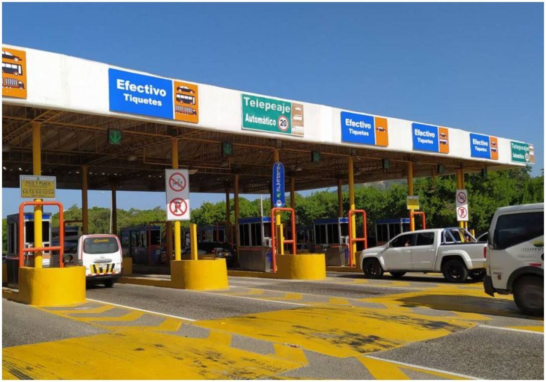 En Cartagena funcionan actualmente dos peajes internos. Crédito: Caracol Radio.