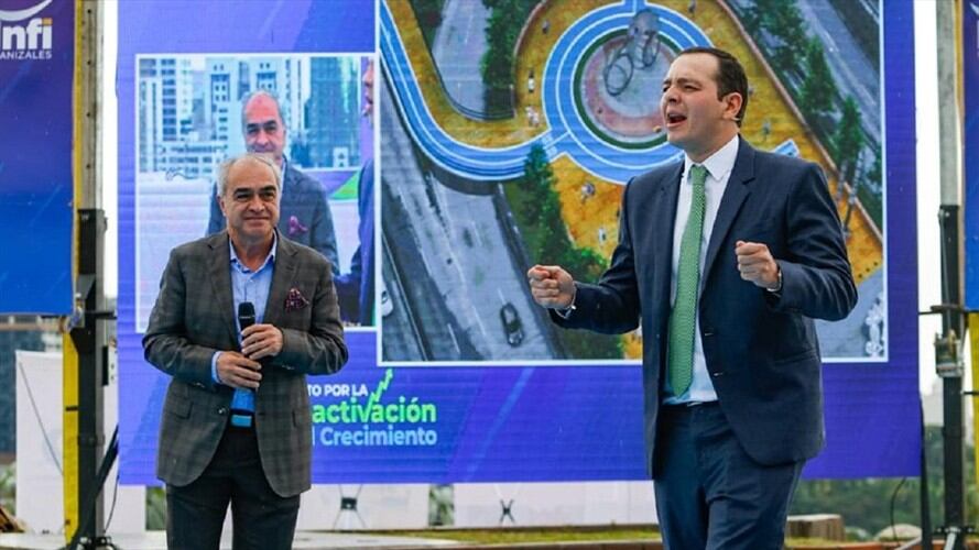 Alcalde de Manizales, Carlos Mario Marín Correa. Foto: Alcaldía de Manizales.