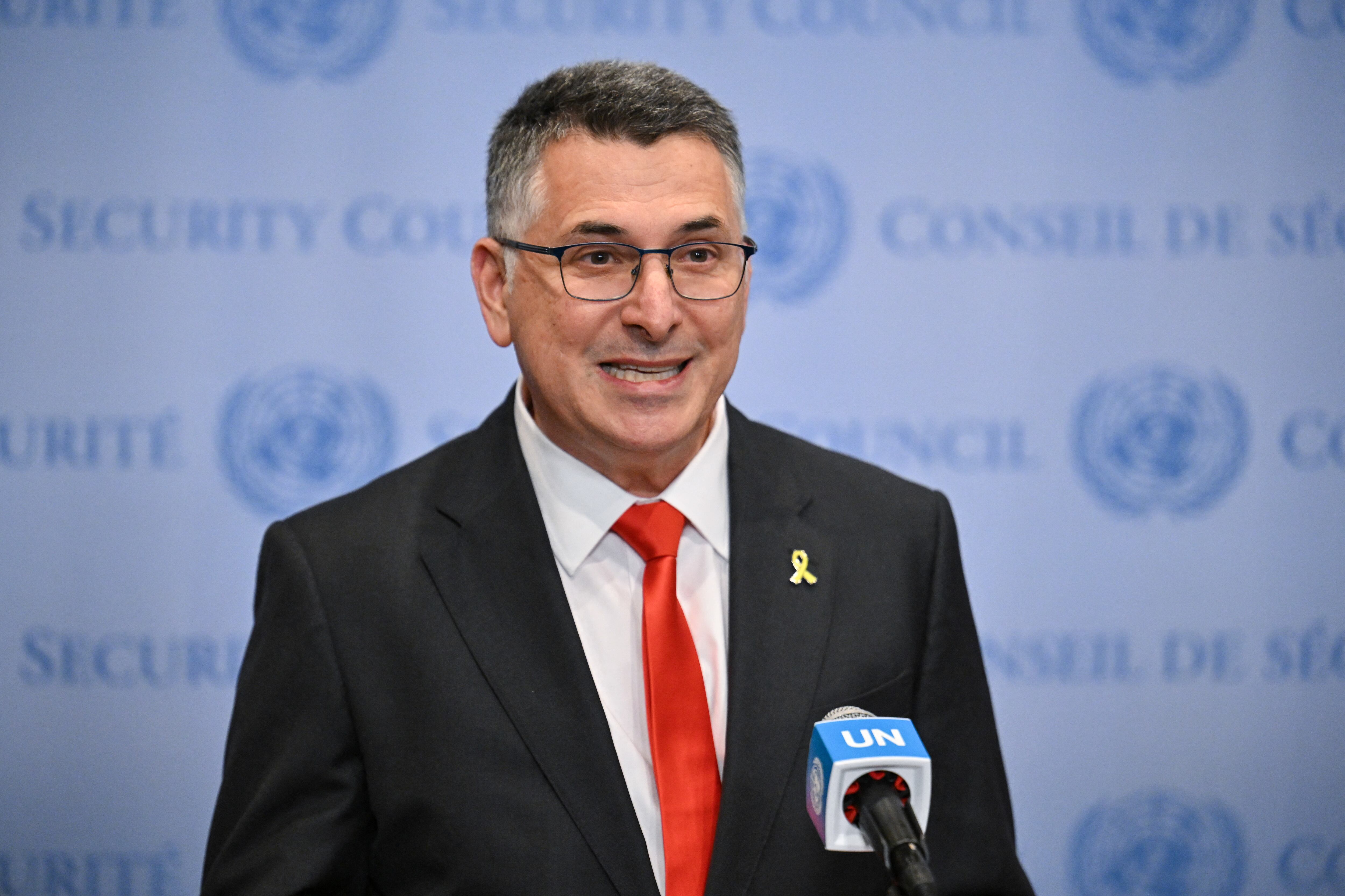 El Ministerio de Exteriores israelí, Gideon Sa’ar. Foto: ANGELA WEISS/AFP via Getty Images