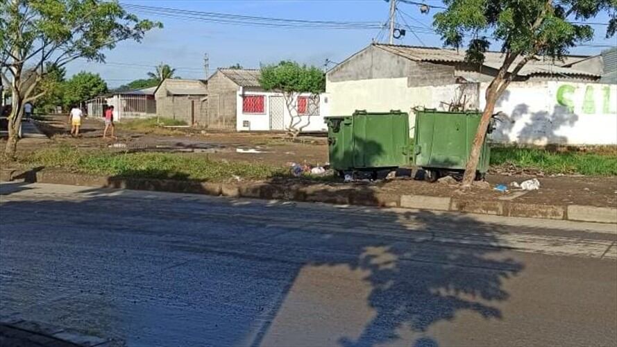 Hallan feto en bolsas de basura en el sur de Montería. Foto: cortesía.