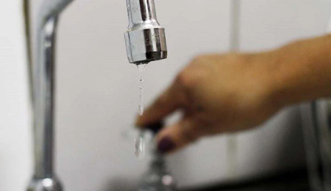 Corte de agua, imagen de referencia.