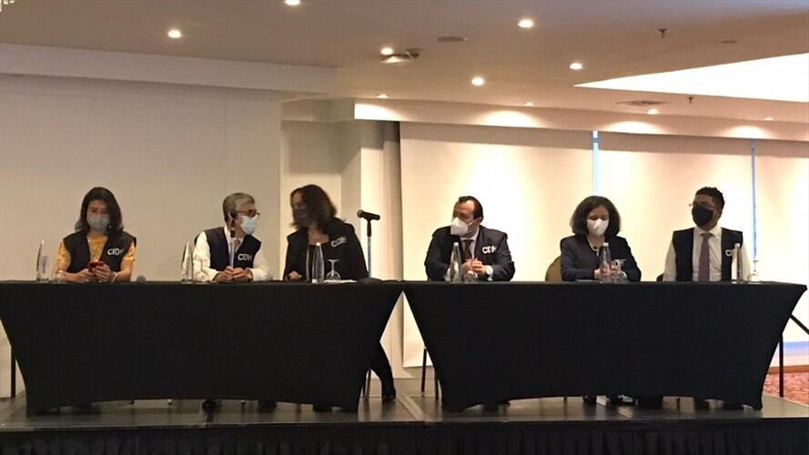 CIDH hace llamado a persistir en el diálogo. Foto: Rafael Aristizábal