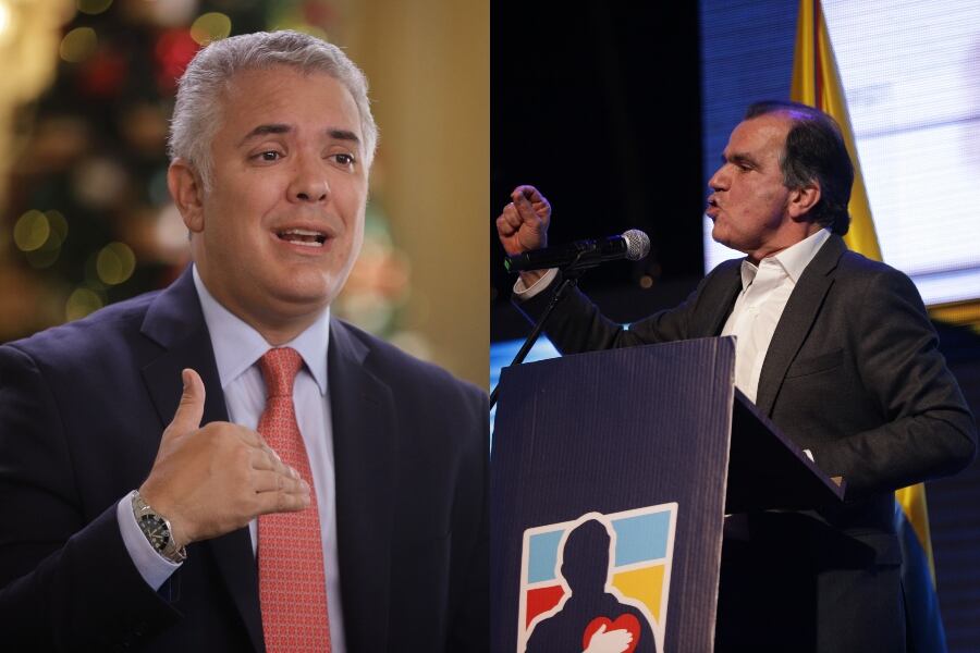Iván Duque no iba a apoyar la candidatura de Zuluaga cerrando la puerta al Equipo por Colombia. Fotos: Colprensa