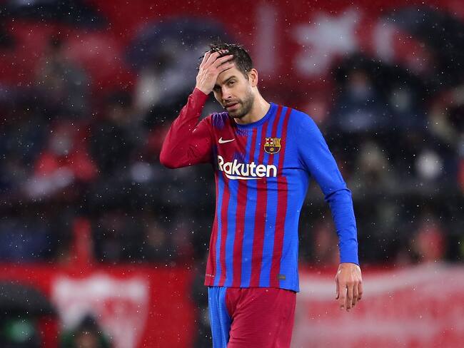 Gerard Piqué ante el Sevilla