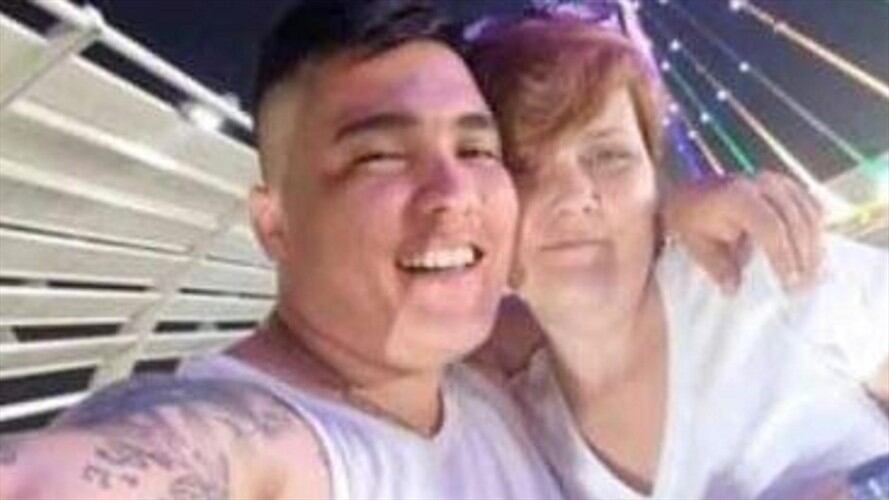 Becky Evans y Juan Valderrama. Foto: