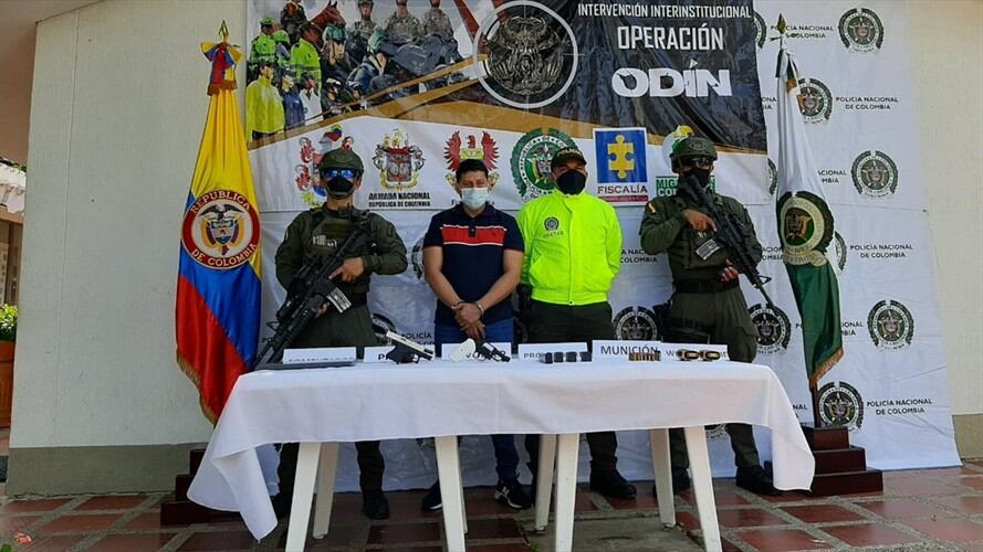 Envían a la cárcel a alias ‘5.5’, líder del grupo delincuencial ‘Los Pachenca’. Foto: Cortesía: Fiscalía