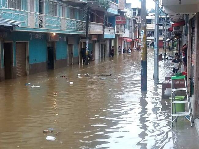 Inundaciones Barbacoas. Foto: Colprensa