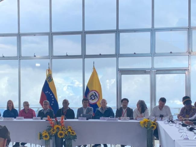 Diálogos entre el Gobierno y el ELN. Foto: Luis Ángel - Prensa Gobierno de Colombia