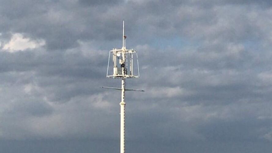 La antena fue intervenida la madrugada de este miércoles. Foto: Cortesía