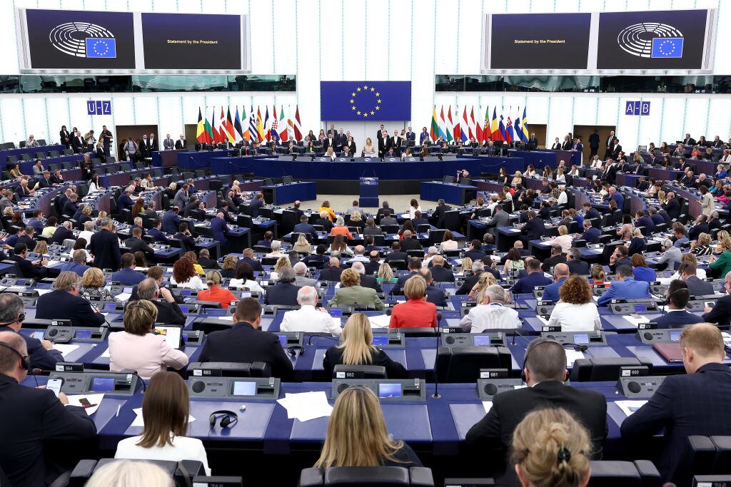 Parlamento Europeo (Photo by FREDERICK FLORIN/AFP via Getty Images)