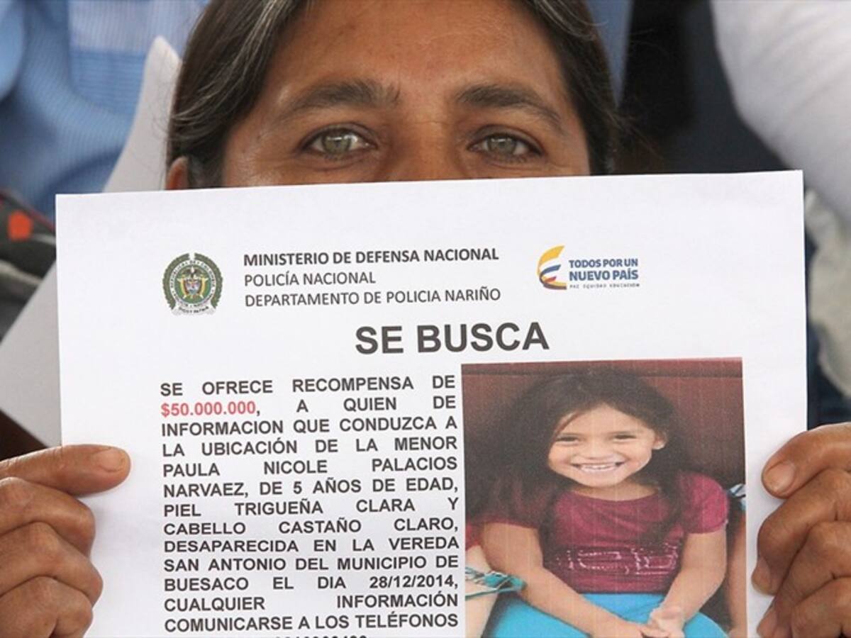 Un condenado por desaparición de menor en Nariño