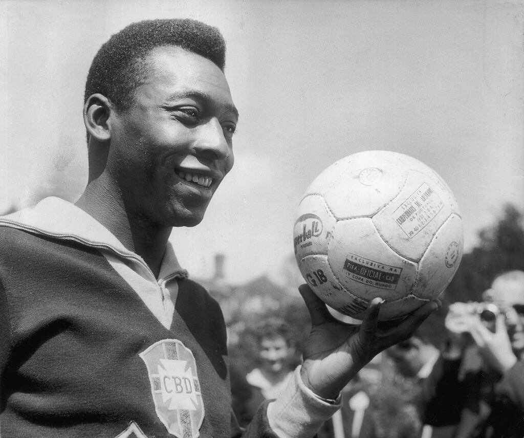 Pelé (Photo by Keystone/Getty Images)