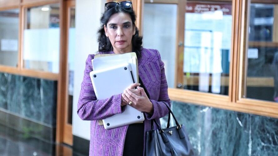 Renuncia de Clara María González. Foto: Colprensa