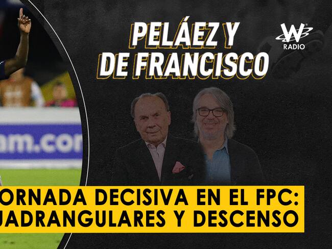 Escuche aquí el audio completo de Peláez y De Francisco de este 14 de noviembre de 2024