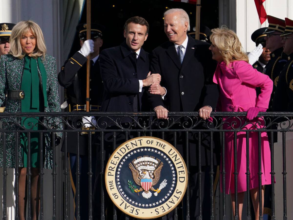 Macron y Biden afianzan alianza en contra de Putin