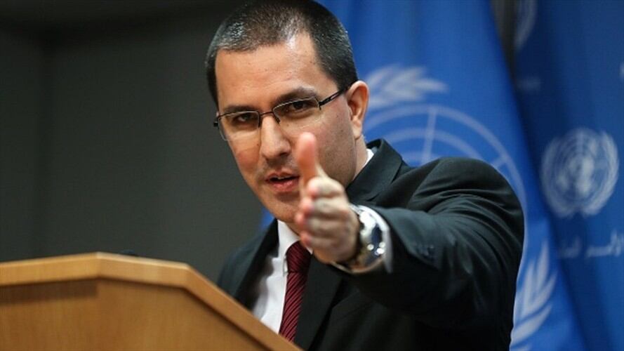 El canciller venezolano, Jorge Arreaza. Foto: Getty Images