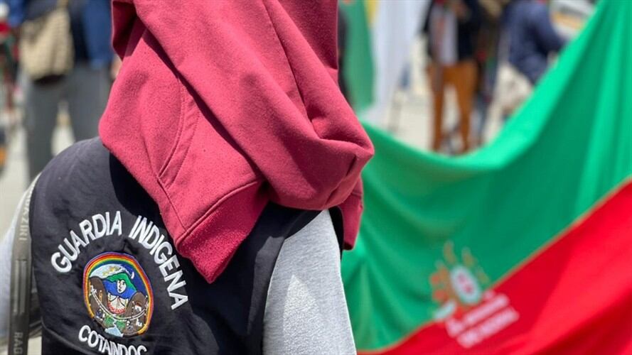 La Guardia Indígena permanecerá en la zona, a la espera de las decisiones de las comunidades . Foto: W Radio