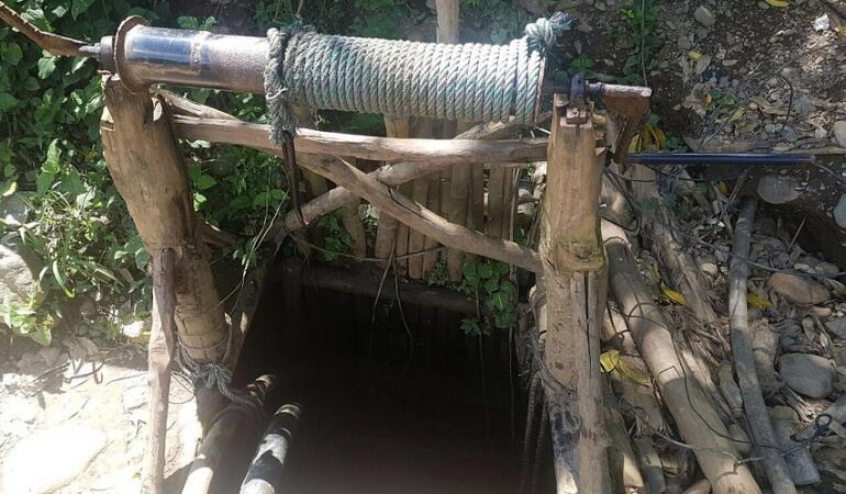 Foto: minería ilegal