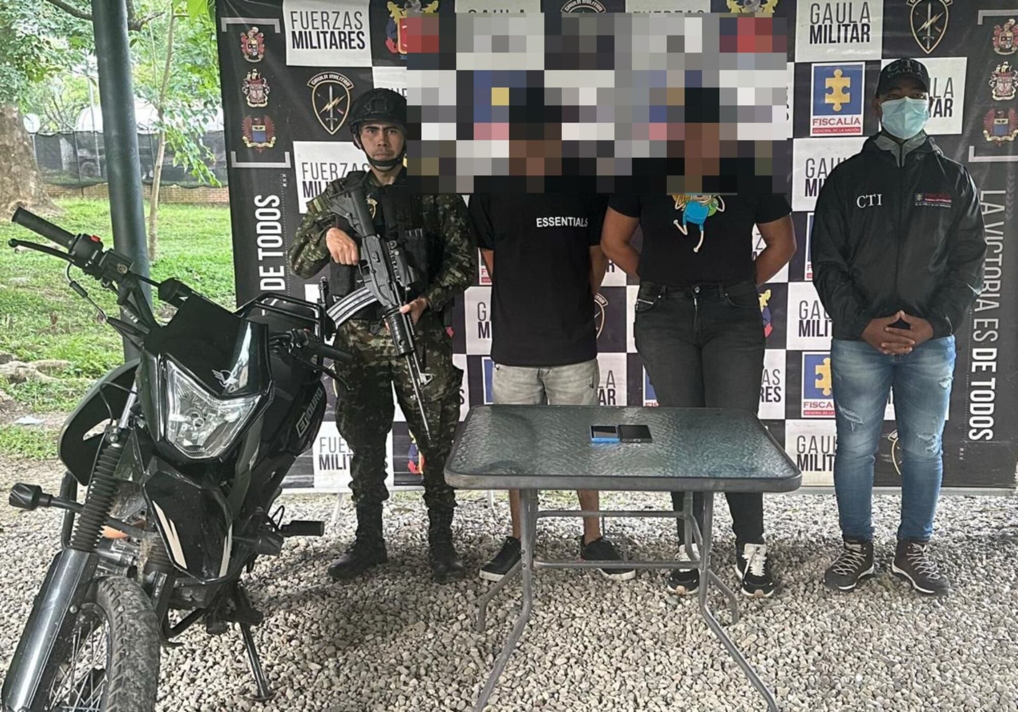 Capturan a presuntos extorsionistas de la banda delincuencial que se autodenomina ERPAC