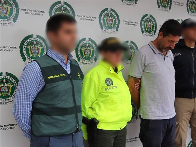 Carlos García Guzmán es señalado de ser cabecilla de una red internacional de lavado de activos y solicitado en extradición en su país por ese delito. Foto: Policía Nacional