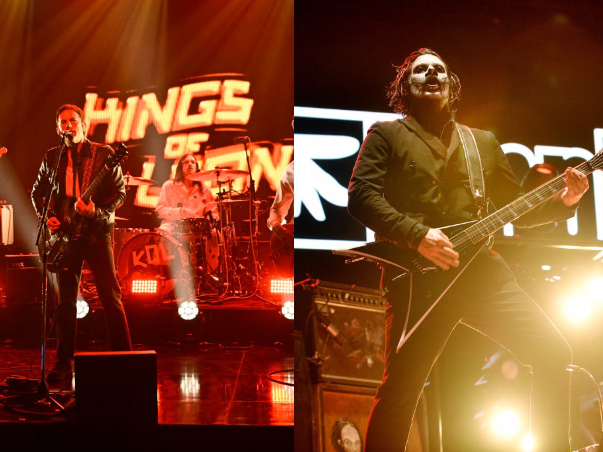 Kings of Lion y Limp Bizkit. Fotos: Getty Images