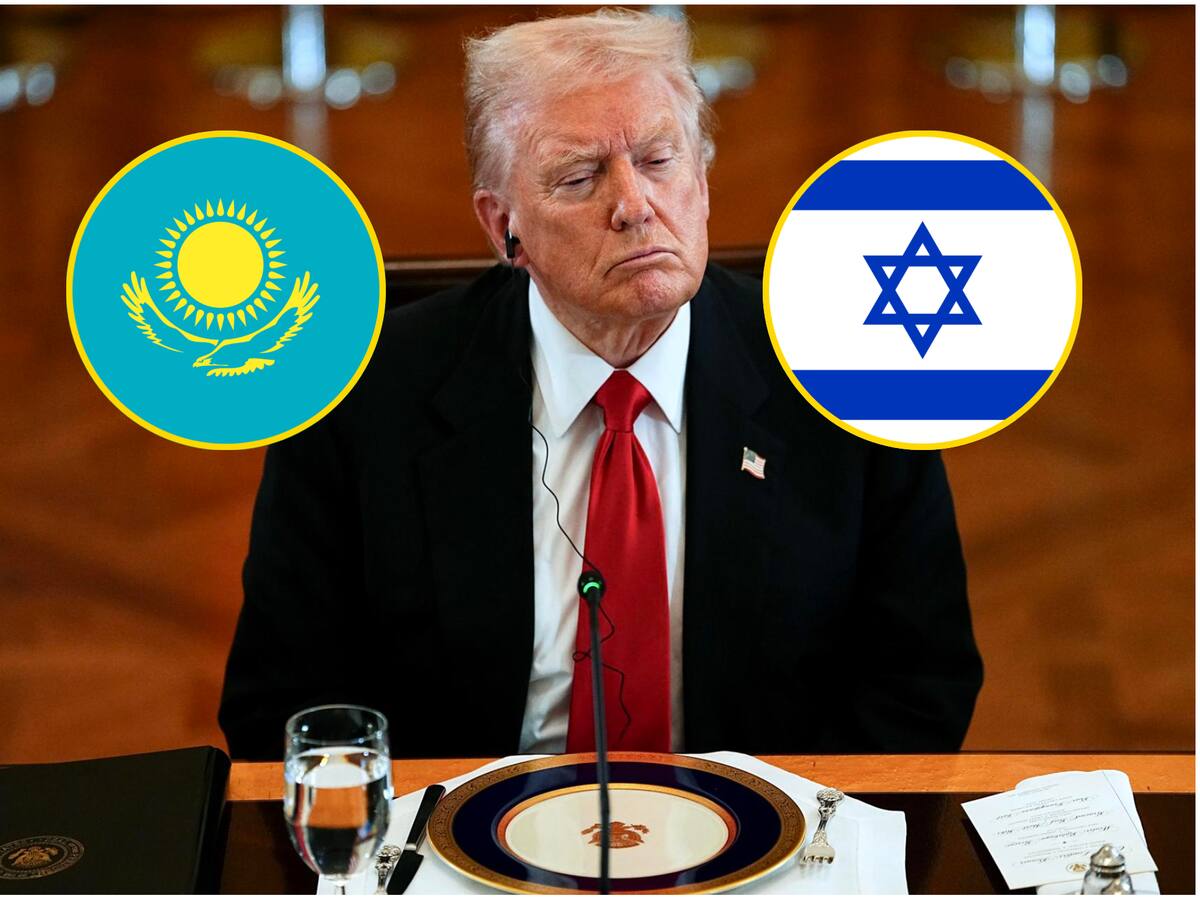 Donald Trump anunció que Kazajistán se une a los Acuerdos de Abraham con Israel