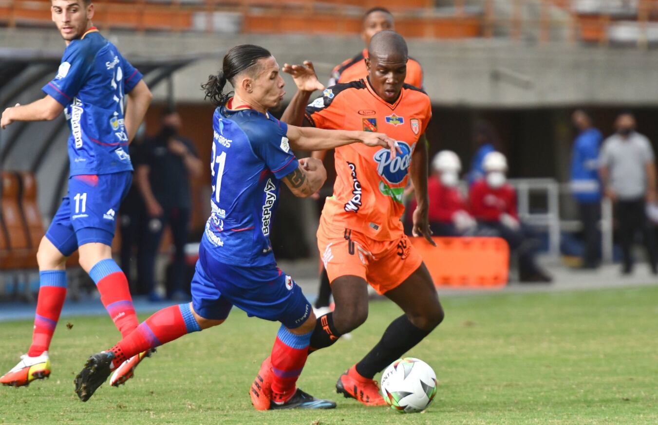 Envigado vs. Pasto en la segunda jornada de la liga colombiana I-2022