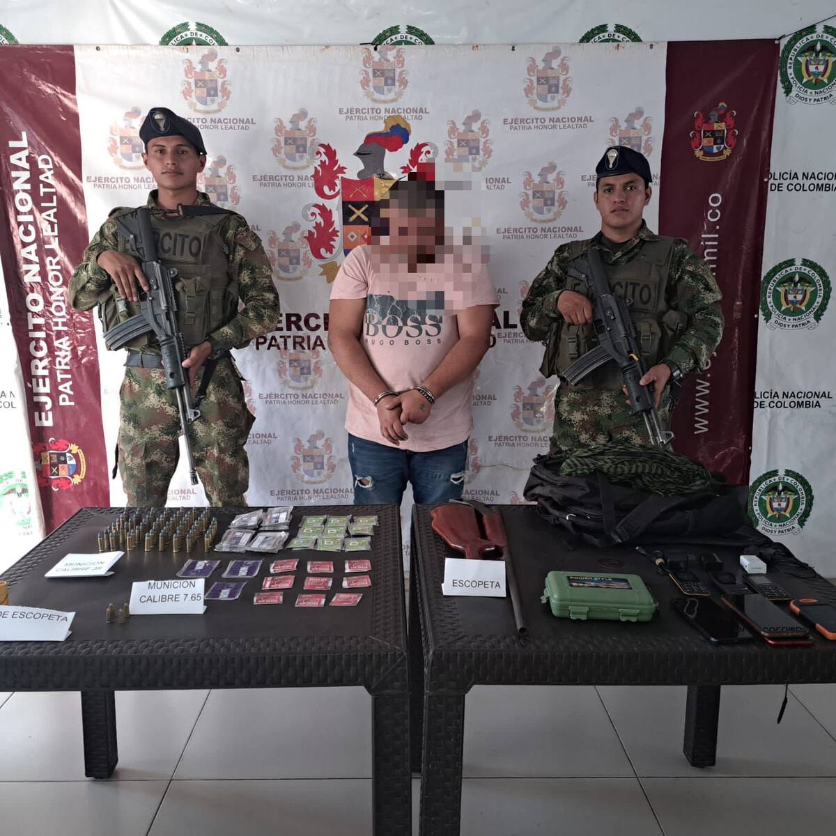 Ejército liberó seis personas que estaban secuestradas en el Meta y capturó a un sujeto
