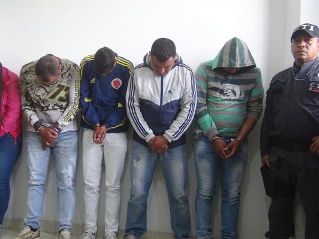 Capturan a prestamistas que cobraban deudas con relaciones sexuales en Cauca. Foto: Cortesía Policía Nacional