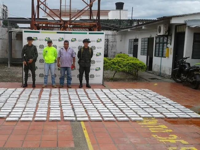 Decomisan 330 kilos de cocaína de &#039;Los Puntilleros&#039;. Foto: Policía Nacional