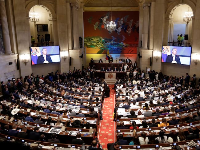 Congreso de Colombia. Foto: Colprensa.