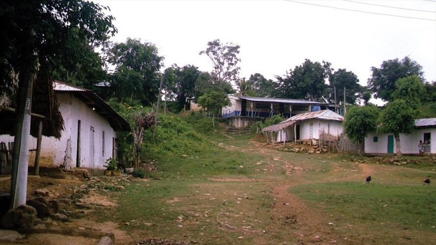 Corregimiento del Chengue en Sucre. Foto: Colprensa.