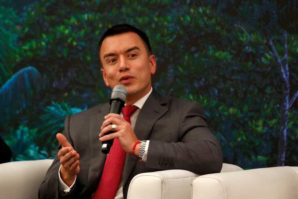 Daniel Noboa. FOTO: GALO PAGUAY/AFP via Getty Images.