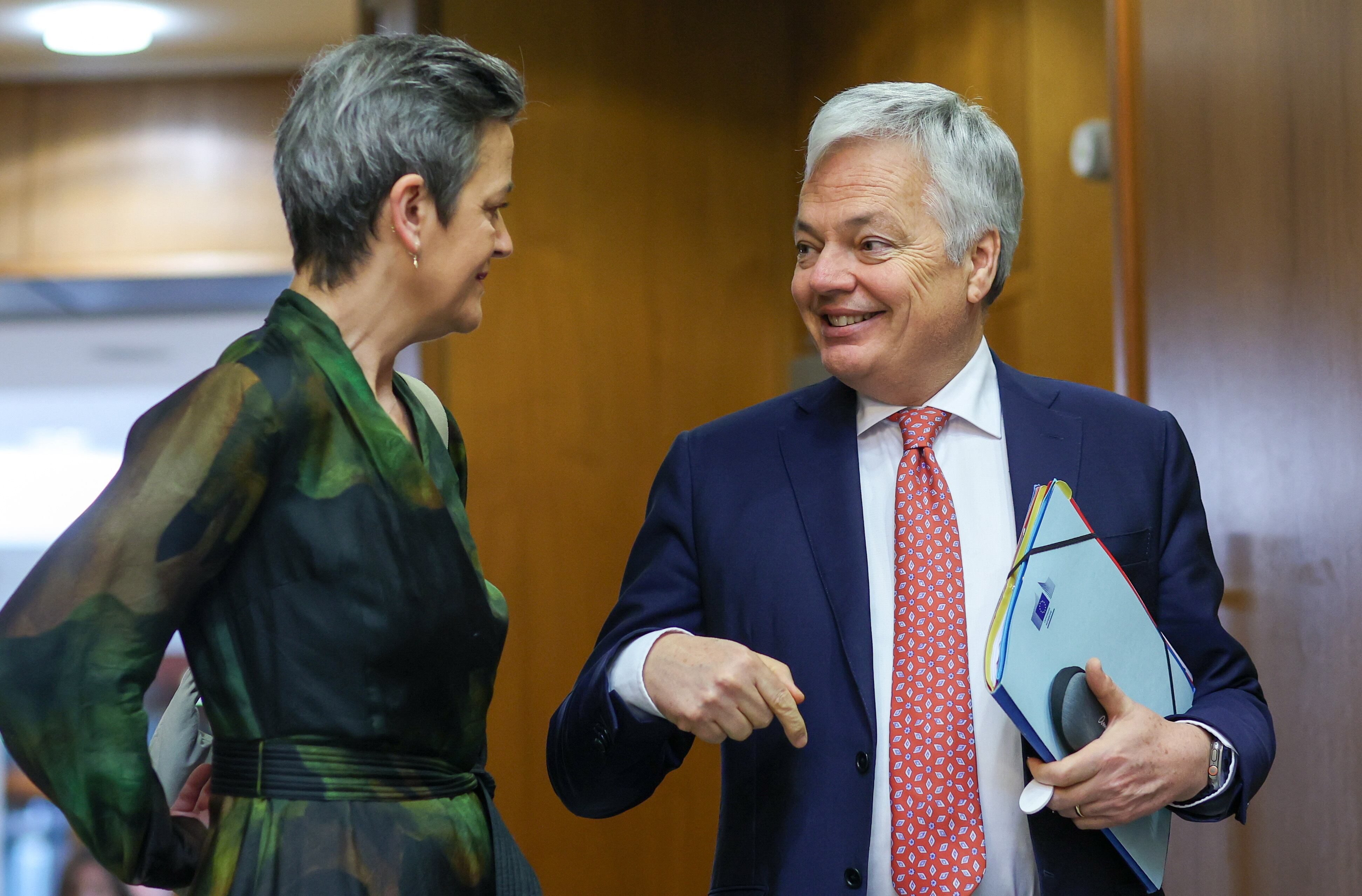 Didier Reynders. Foto: EFE/EPA/OLIVIER HOSLET